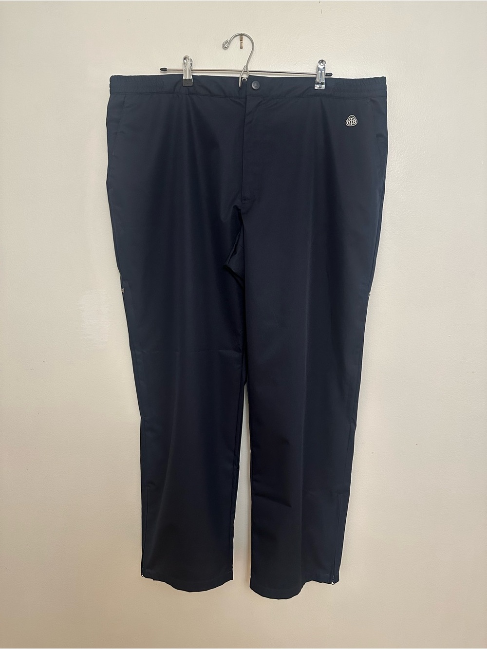 Brooks Brothers Navy Blue Country Club ProSport Lightweight Wrinkle free Sz XL
